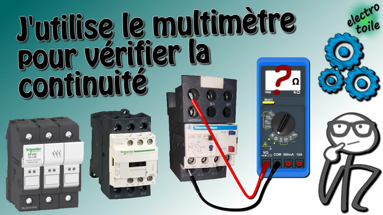 Prise en main de l'appareillage électrique utilisé dans l'industrie