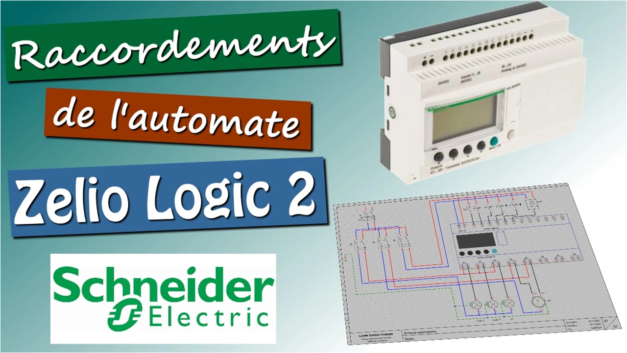 raccorder l'automate zelio pour la domotisation d'un appartement de type studio