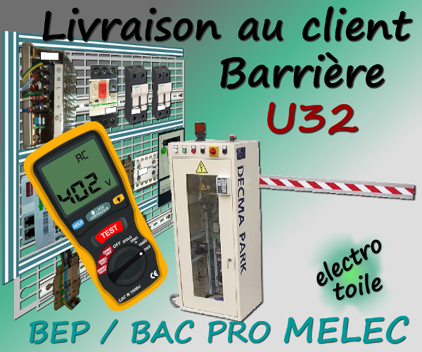 Illustration du TP livraison au client d'une barriere de péage
