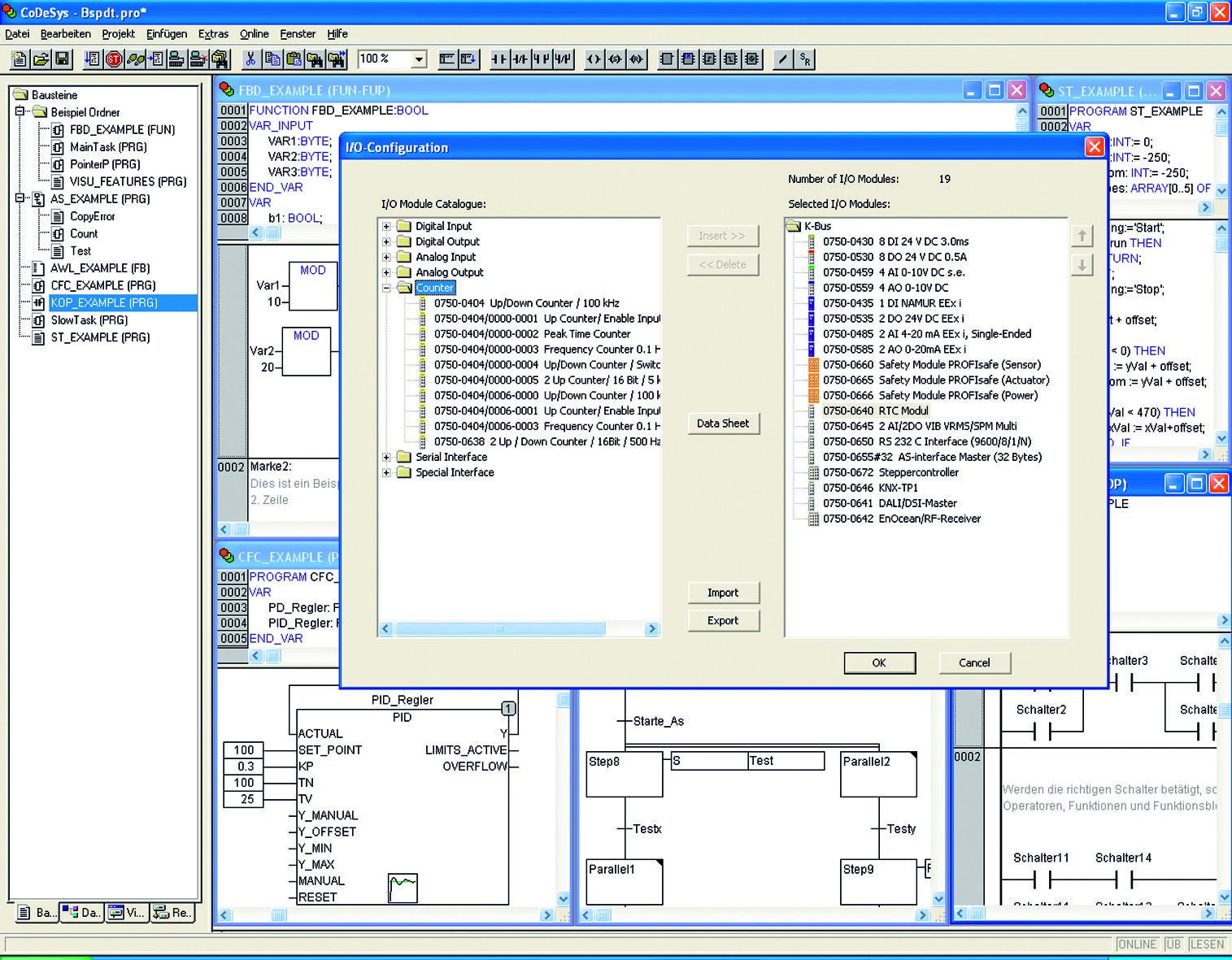 Programmer un automate de la gamme 750 avec WAGO-I/O-PRO
