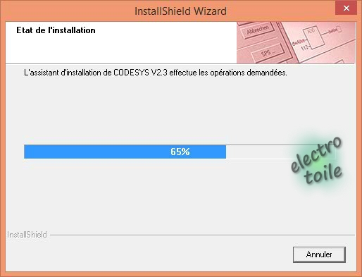 Installation du logiciel gratuit Codesys v2.3.9.62