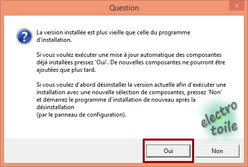 Mise à jour de l'application Codesys v2.3.9.62