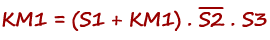 équation KM1 apprendre à programmer en langage à contact ou ladder sous codesys