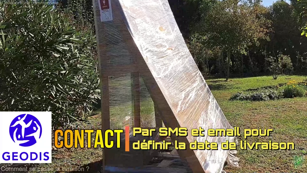 livraison du kit solaire sunity