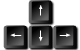 touches de direction