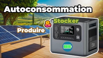autoconsommation solaire produire, stocker et consommer électricité