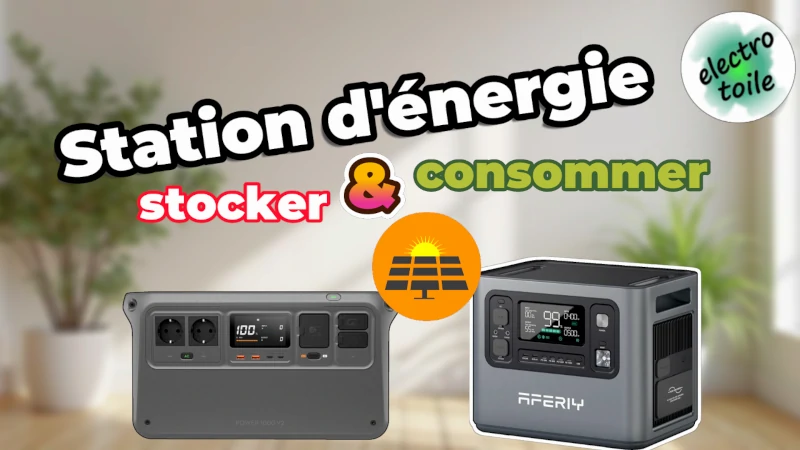 la station d'énergie solaire pour produire et consommer son électricité
