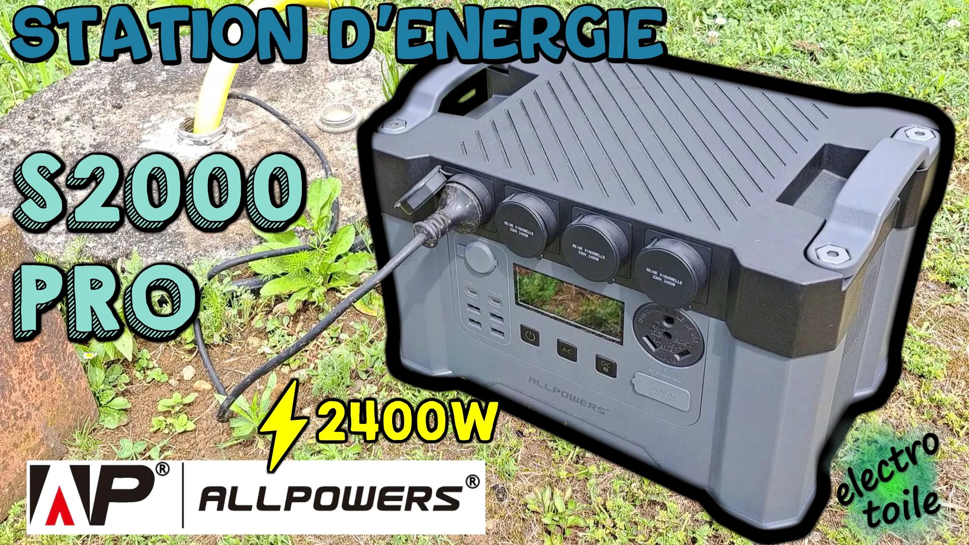 station d'énergie S2000 Pro Allpowers