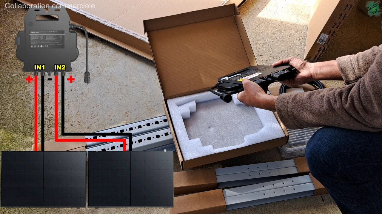 kit solaire Anker SOLIX plug and play