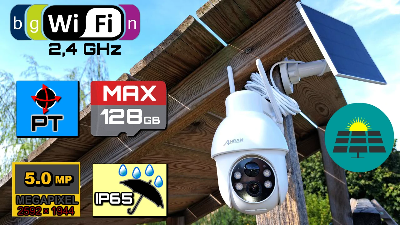 caméra de surveillance solaire Q3 max