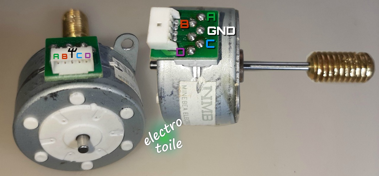 moteur pas à pas imprimante HP PM35L-048-HPD4