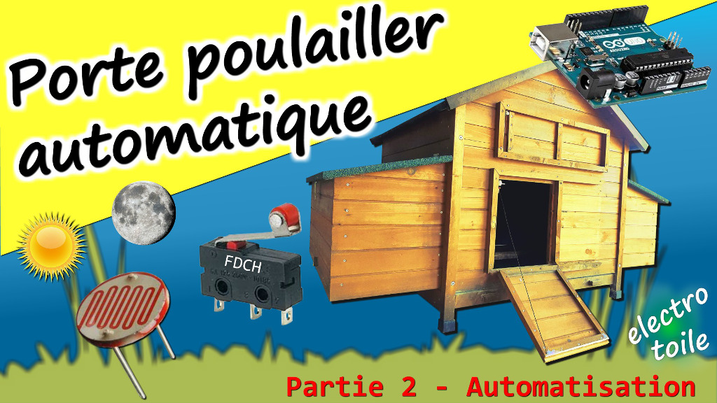 fabriquer un portier automatique pour poulailler