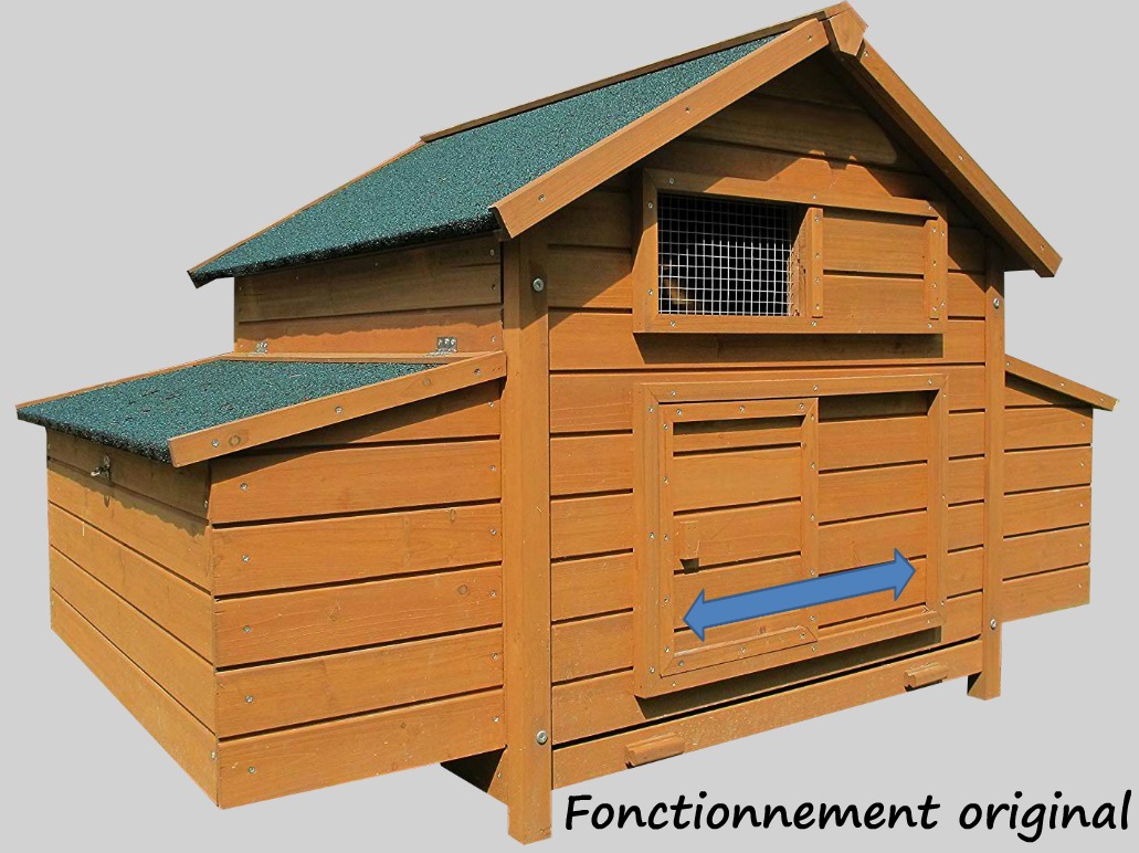 poulailler pets imperial avec nichoir et perchoir
