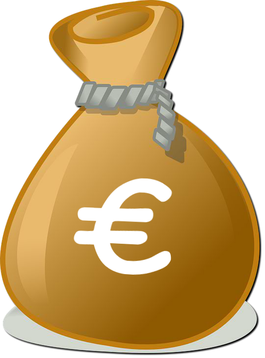 Sac plein d'argent