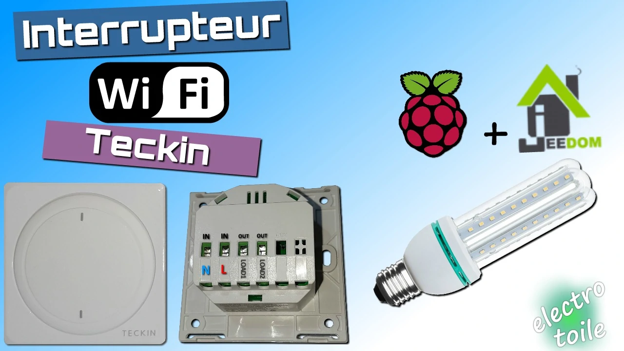 installer un interrupteur WiFi domotique
