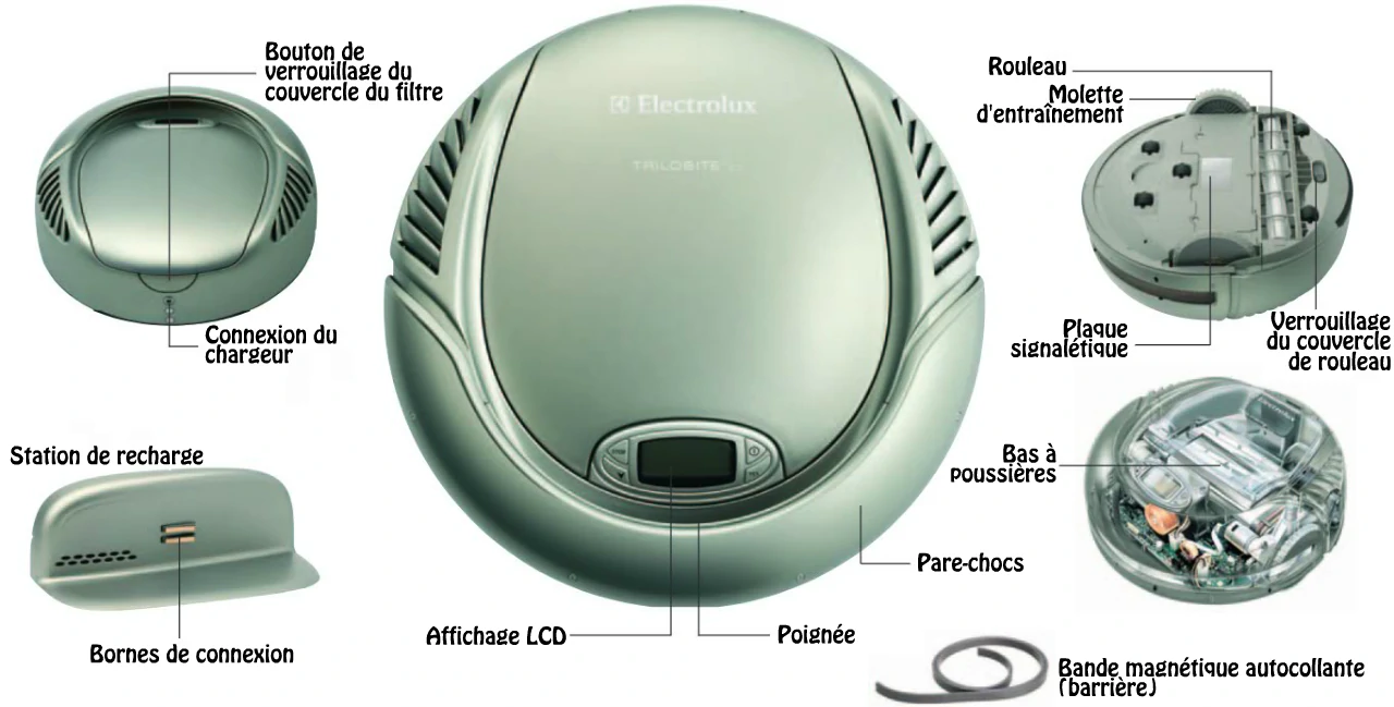 le premier aspirateur robot