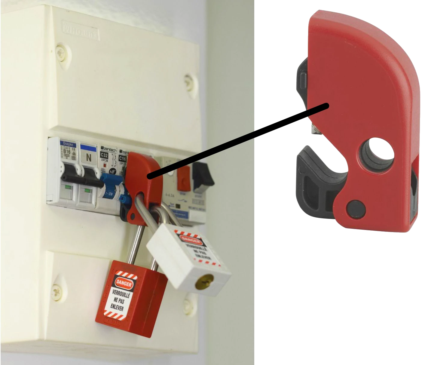 outils cadenas de consignation