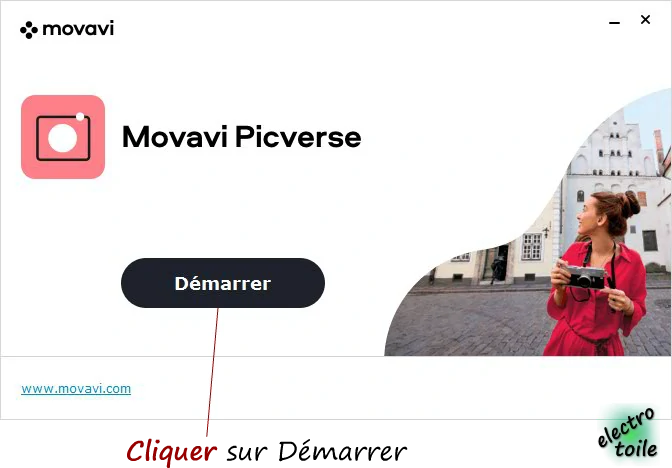 Démarrer le logiciel Movavi Picverse