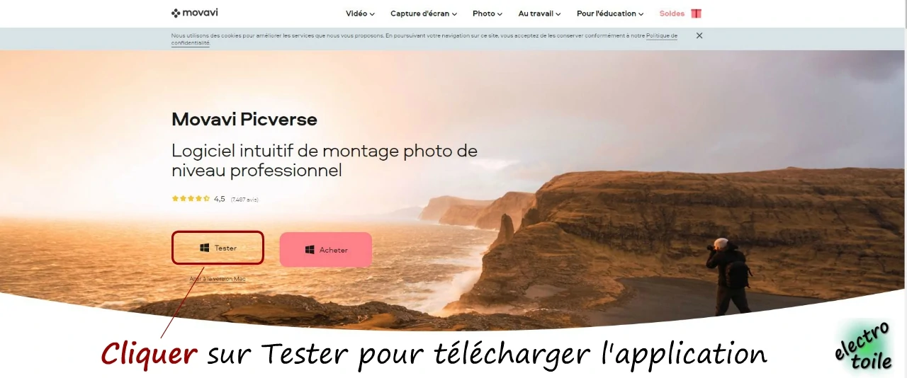 Télécharger le logiciel Movavi Picverse