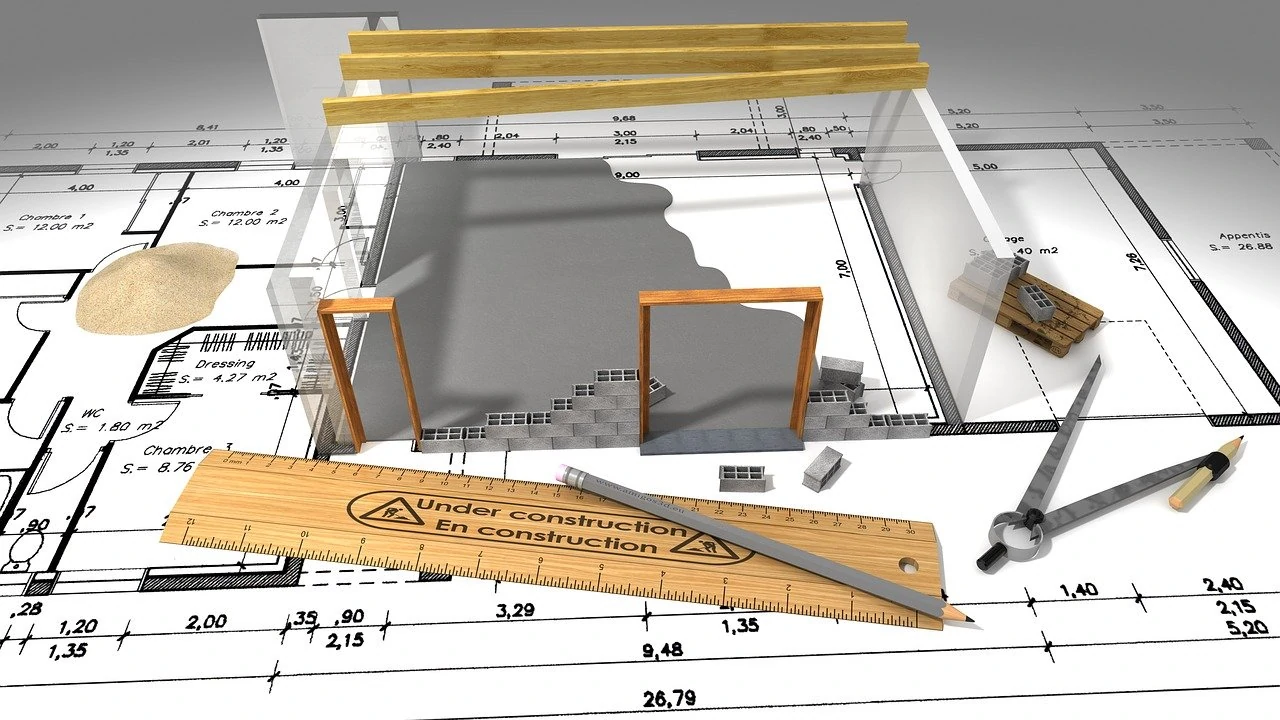 plan de construction d'un ouvrage