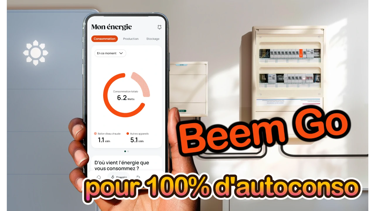 beem go optimiser l'autoconsommation à 100%