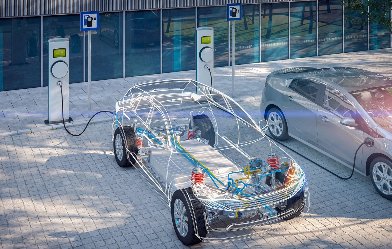 borne de charge pour véhicule électrique