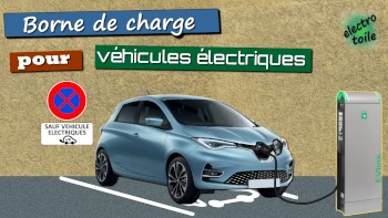 découverte de la borne de recharge pour véhicule électrique