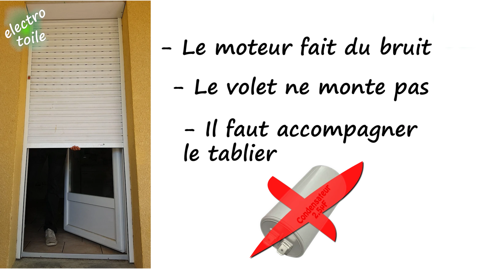 quelles sont les conséquences d'un condensateur hors service ?