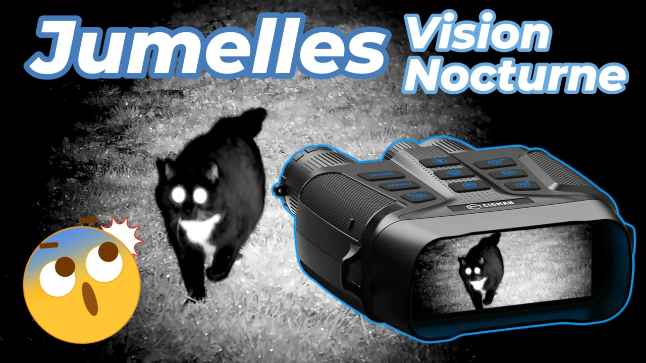 test de jumelles à vision nocturne