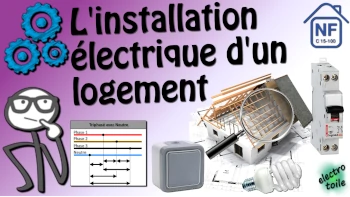 les constituants principaux d'une installation électrique domestique