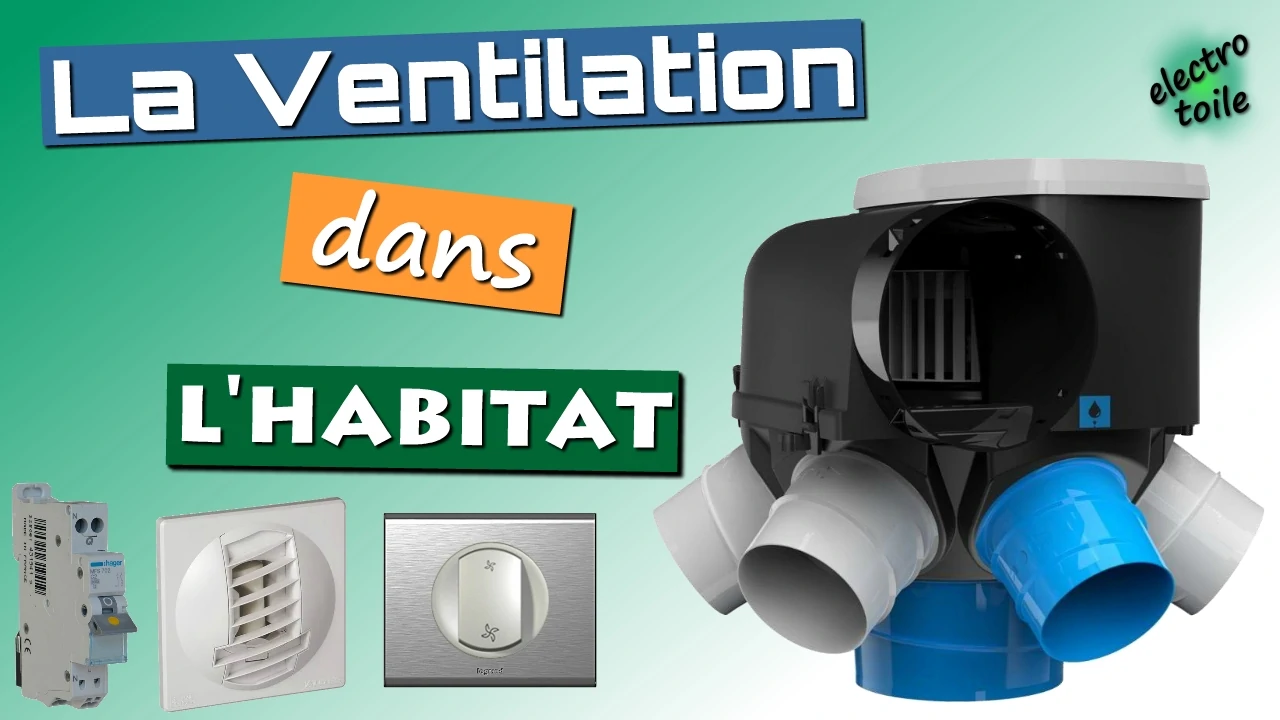 la ventilation dans l'habitat