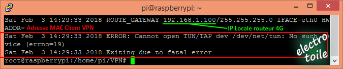 ERROR: Cannot open TUN/TAP dev /dev/net/tun: No such device (errno=19) ERROR: Cannot open TUN/TAP dev /dev/net/tun: No such device (errno=19)