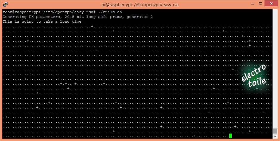 generation certificat key openVPN