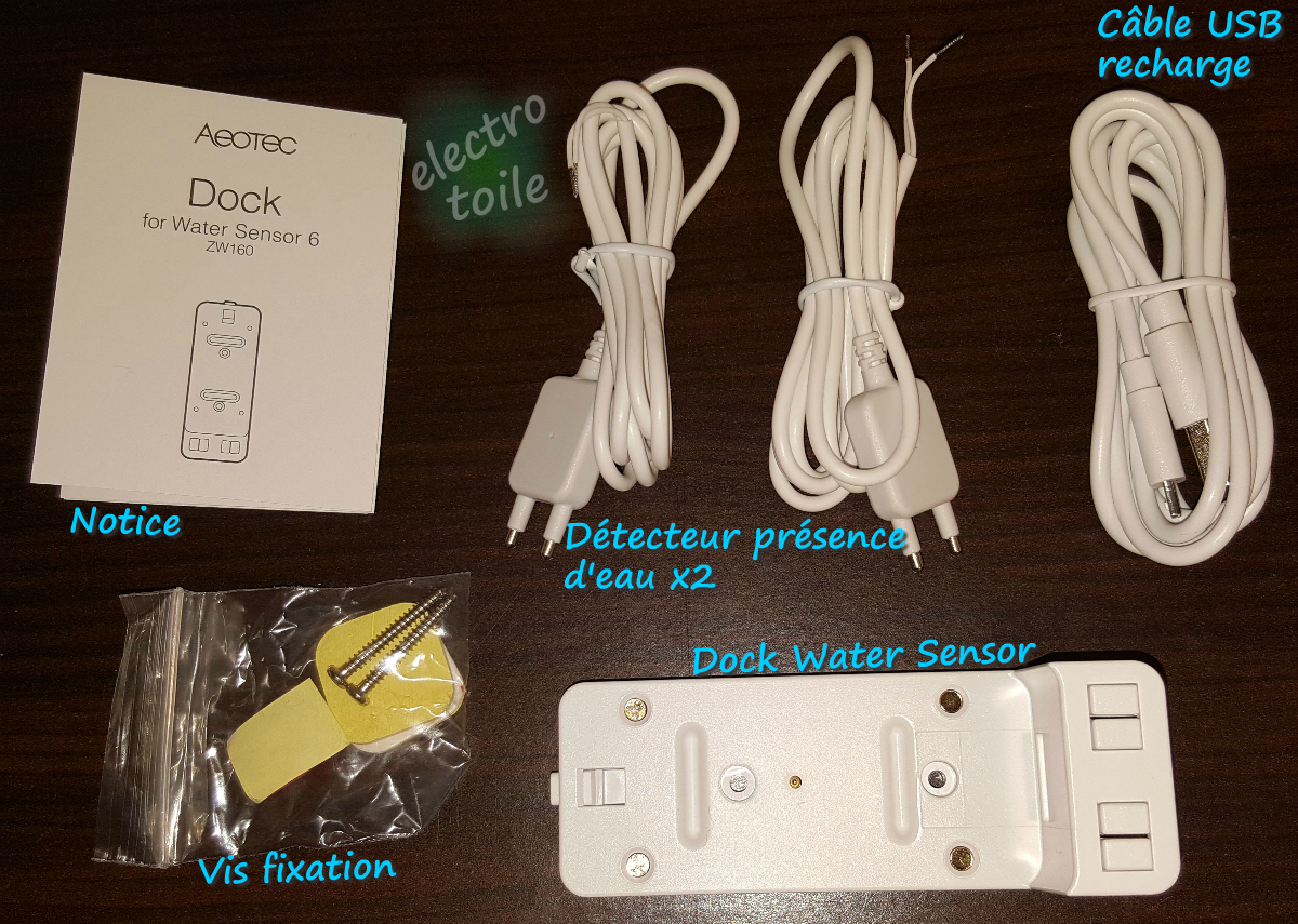 Dock water sensor 6 aeotec