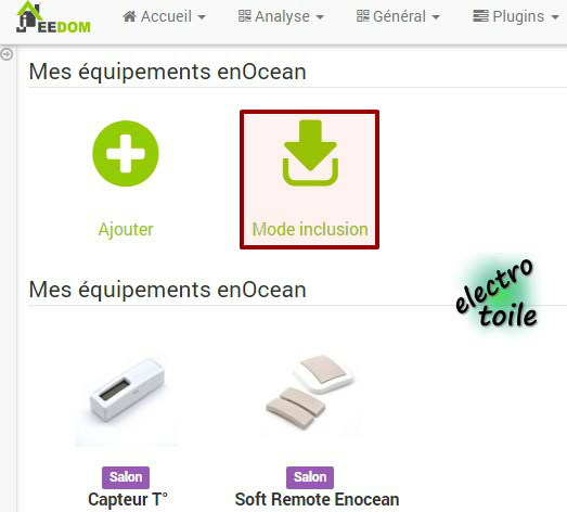 Ajouter un module Enocean sous Jeedom