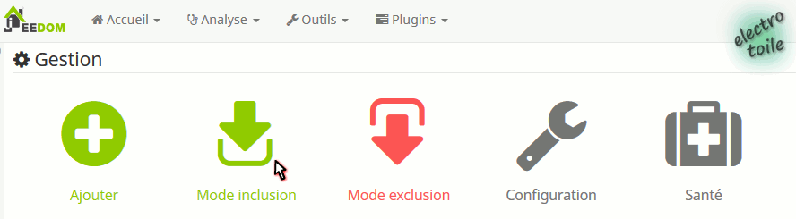 Inclusion du module SIN-2-2-00 sous Jeedom
