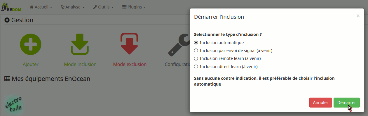 Inclusion du module SIN-2-2-00 sous Jeedom