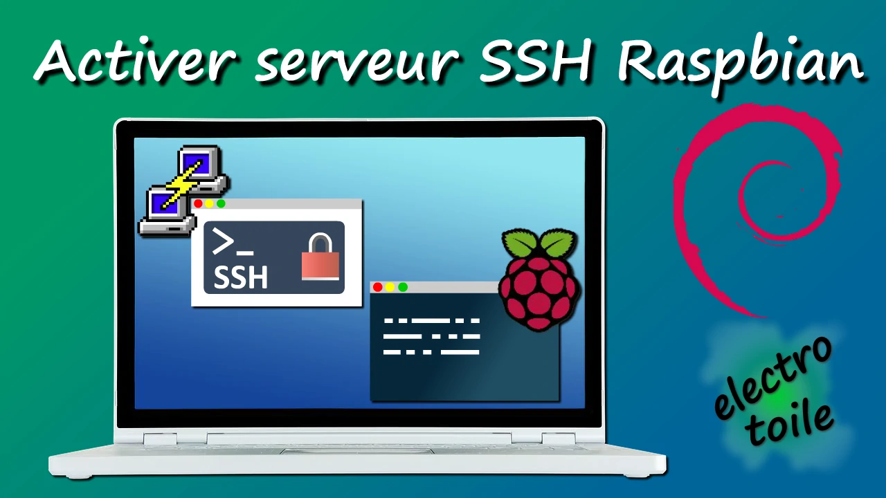 activation du serveur SSH sous raspbian