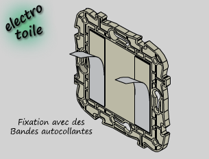 fixation de l'interrupteur domotique nodon octan remote