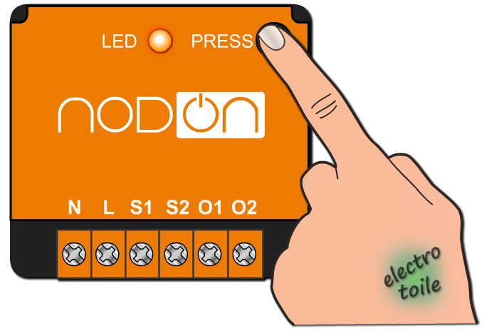 Initialisation du module SIN-2-2-00 Enocean de Nodon