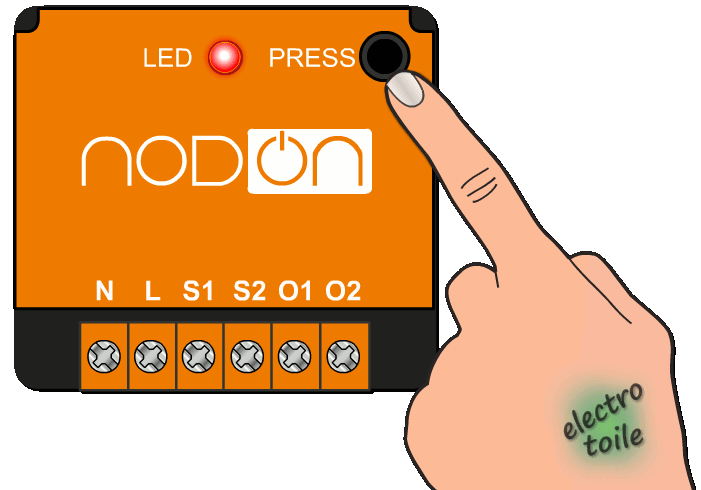 Initialisation du module SIN-2-2-00 Enocean de Nodon