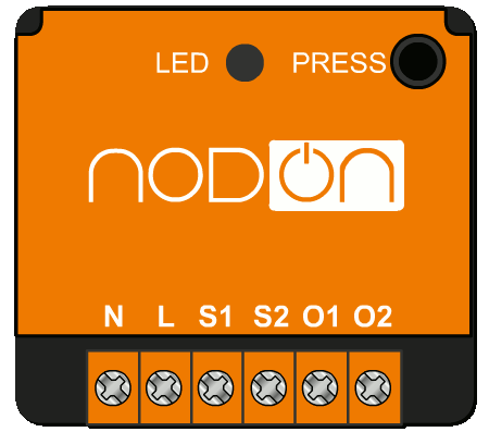 Appairage du module SIN-2-2-00 Enocean de Nodon