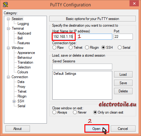 connexion putty connexion putty