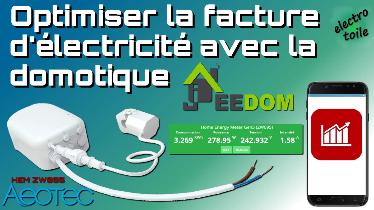 réduire sa facture d'électricité avec la domotique