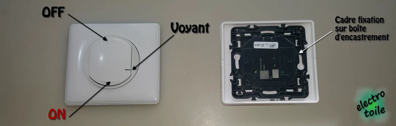 commande sans fil radio Netatmo Legrand protocole Zigbee référence 067723