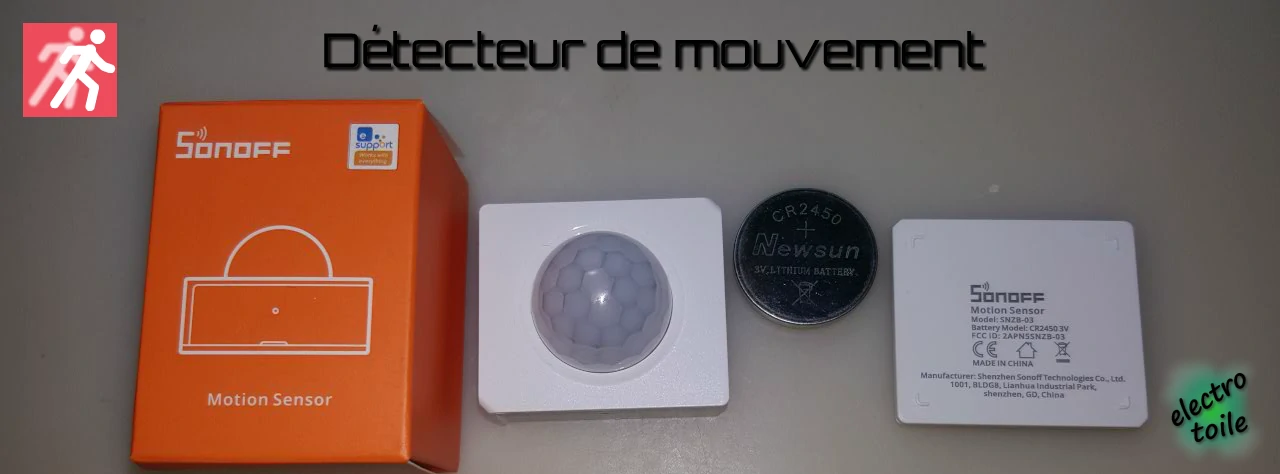 Détecteur de mouvement Zigbee SNZB-03 Sonoff