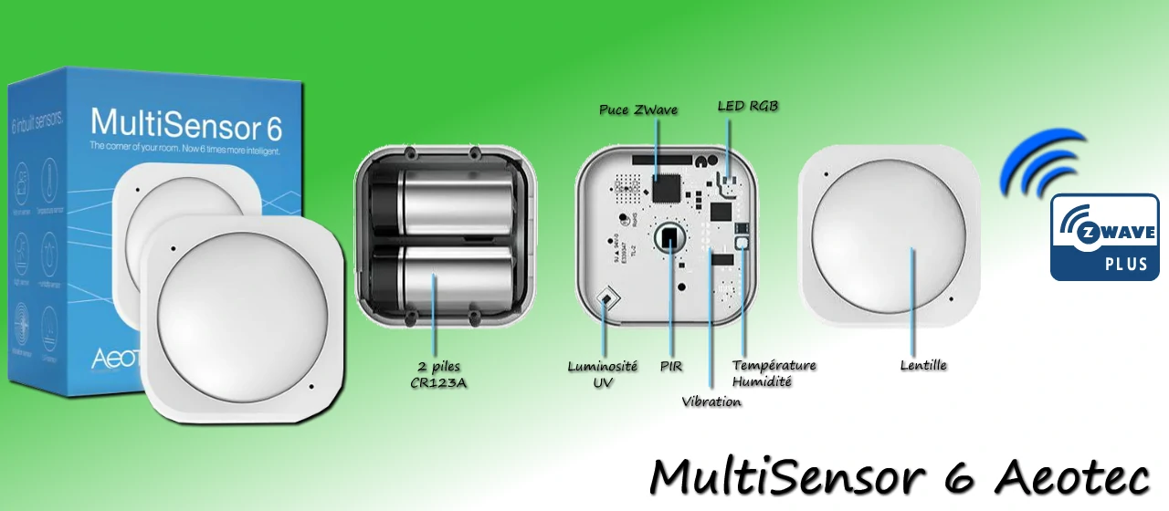 MultiSensor 6 Aeotec Z-Wave
