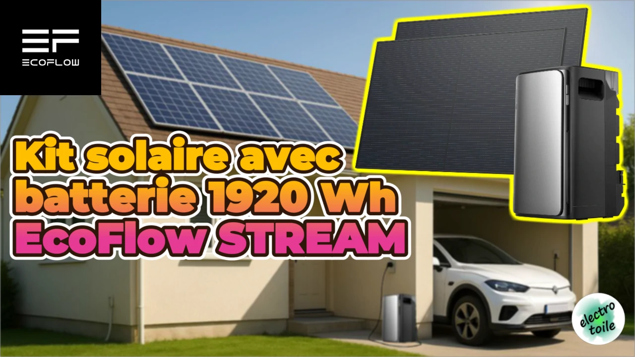 kit solaire avec batterie EcoFlow STREAM
