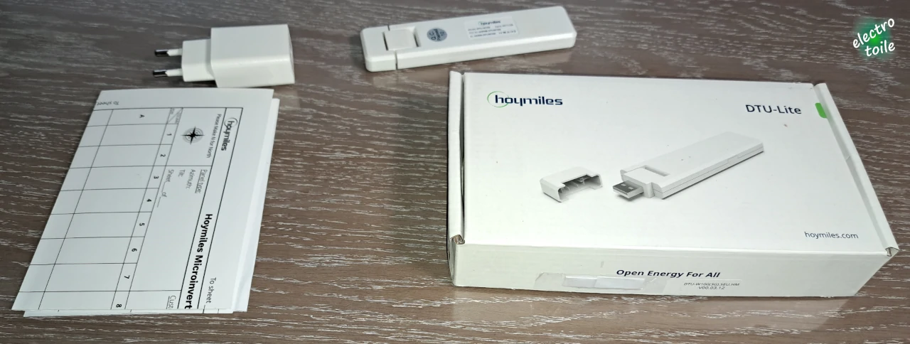 passerelle de communication DTU-W100 Hoymiles