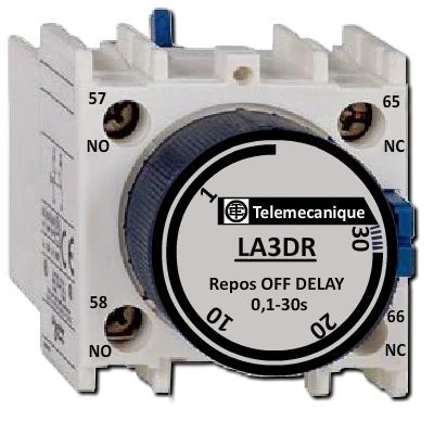 bloc temporisé de type repos off-delay